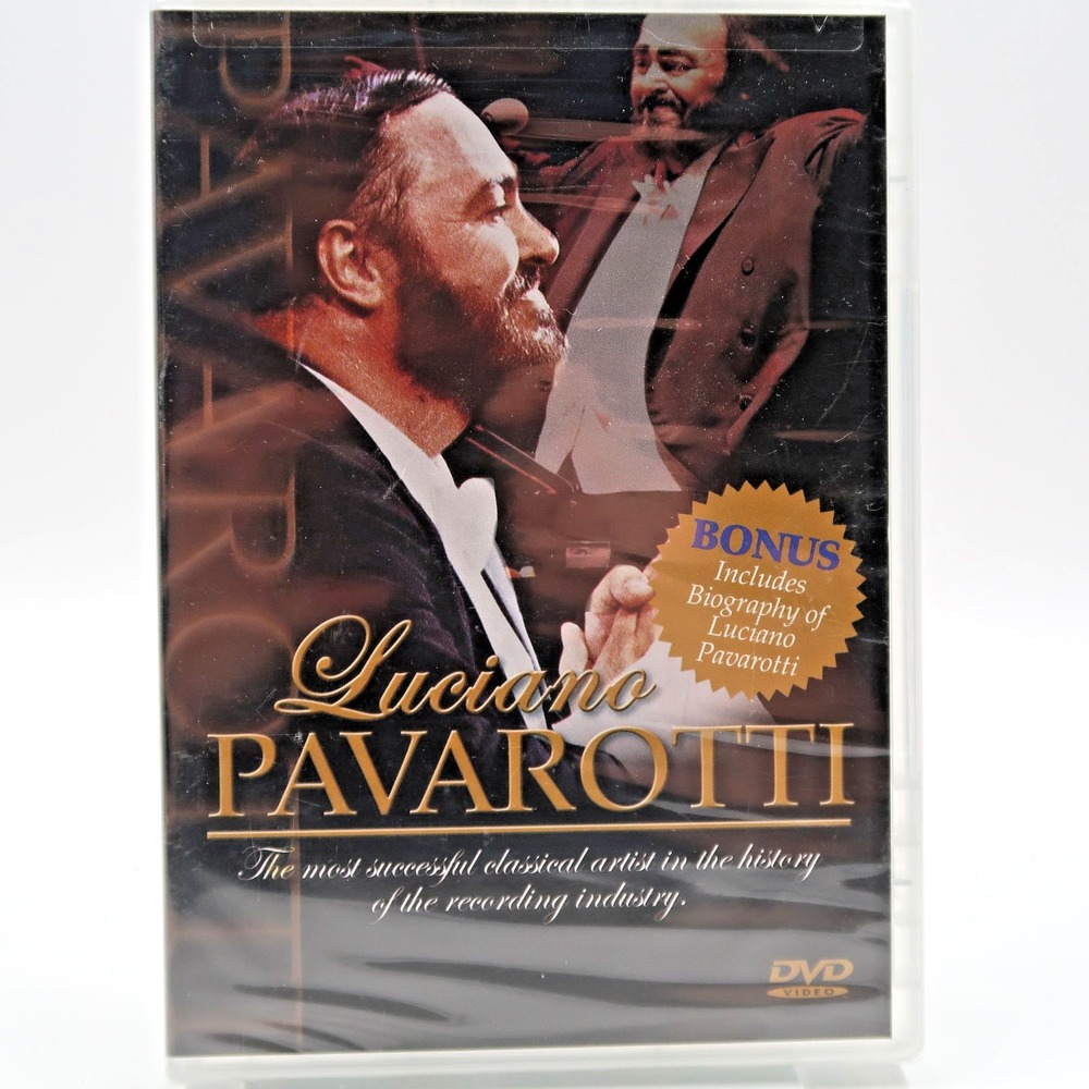Luciano Pavarotti The Most Successful Classical Artist Documentary DVD 2008 NTSC
